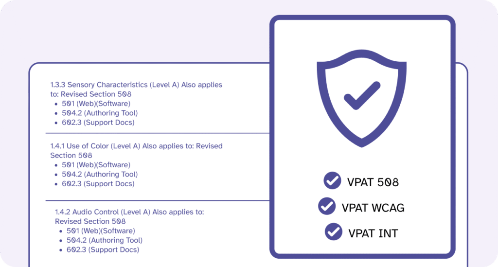 VPATs & Compliance Documentation​